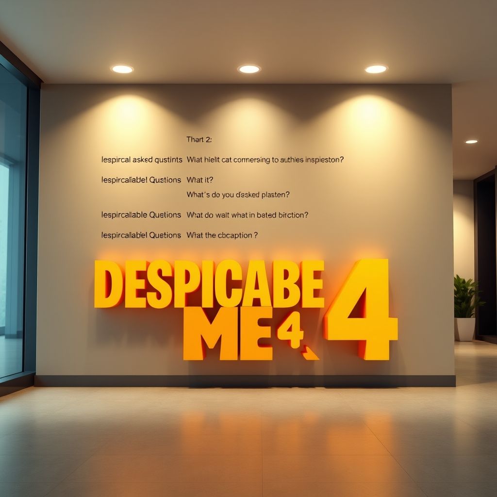 คำถามที่พบบ่อยเกี่ยวกับ 'Despicable Me 4'